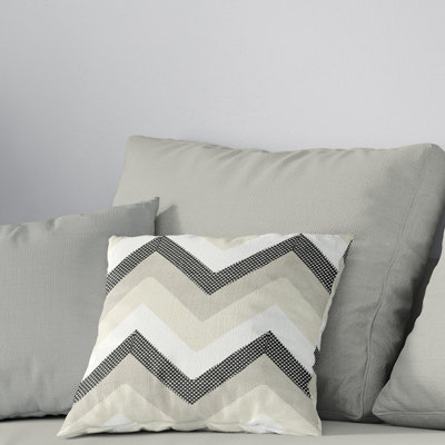 Deiana Cotton Chevron Throw Pillow Deiana Cotton Chevron Throw Pillow